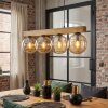 Gastor hanging light, globe light, pendant light Ecru, black, 4-light sources