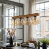 Gastor hanging light, globe light, pendant light Ecru, black, 4-light sources