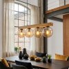 Gastor hanging light, globe light, pendant light Ecru, black, 4-light sources