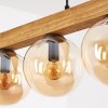Gastor hanging light, globe light, pendant light Ecru, black, 4-light sources