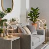 Jolor table lamp LED sand-coloured, 1-light source