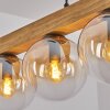 Gastor hanging light, globe light, pendant light Ecru, black, 4-light sources