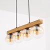 Gastor hanging light, globe light, pendant light Ecru, black, 4-light sources