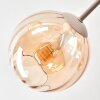 Koyoto ceiling light, globe light 78 cm sand-coloured, 6-light sources