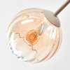 Koyoto ceiling light, globe light 78 cm sand-coloured, 6-light sources