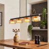 Folar hanging light, pendant light LED black, 4-light sources