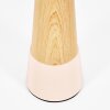 Forgek table lamp Champagne, Wood like finish, 1-light source