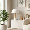 Mushroom Lamp  Forgek table lamp Wood like finish, sand-coloured, 1-light source