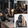 Zarik table lamp copper, black, 1-light source