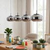 Ironel hanging light, pendant light LED black, 1-light source
