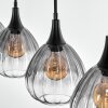 Rafel hanging light, pendant light black, 4-light sources