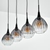 Rafel hanging light, pendant light black, 4-light sources