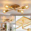 Bogno ceiling light brass, 4-light sources