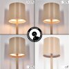 Kaval table lamp LED sand-coloured, 1-light source