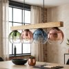 Koyoto hanging light, globe light, pendant light Ecru, black, 4-light sources