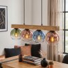 Koyoto hanging light, globe light, pendant light Ecru, black, 4-light sources