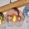 Koyoto hanging light, globe light, pendant light Ecru, black, 4-light sources