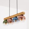 Koyoto hanging light, globe light, pendant light Ecru, black, 4-light sources