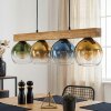 Koyoto hanging light, globe light, pendant light Ecru, black, 4-light sources