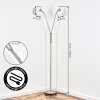 Sarel floor lamp LED matt nickel, 2-light sources