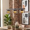 Folar hanging light, pendant light LED black, 3-light sources