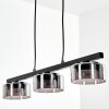 Folar hanging light, pendant light LED black, 3-light sources
