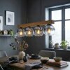 Koyoto hanging light, globe light, pendant light Ecru, black, 4-light sources