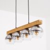 Koyoto hanging light, globe light, pendant light Ecru, black, 4-light sources