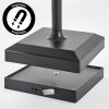 Kaval table lamp LED black, 1-light source