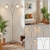 Karol floor lamp LED matt nickel, 2-light sources