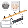Koyoto hanging light, globe light, pendant light Ecru, black, 5-light sources