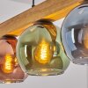 Koyoto hanging light, globe light, pendant light Ecru, black, 5-light sources