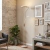 Avira floor lamp, Reading light LED sand-coloured, white, 1-light source