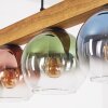 Koyoto hanging light, globe light, pendant light Ecru, black, 5-light sources