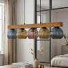 Koyoto hanging light, globe light, pendant light Ecru, black, 5-light sources