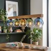 Koyoto hanging light, globe light, pendant light Ecru, black, 5-light sources