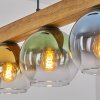 Koyoto hanging light, globe light, pendant light Ecru, black, 5-light sources