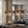 Koyoto hanging light, globe light, pendant light Ecru, black, 5-light sources