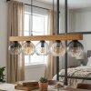 Koyoto hanging light, globe light, pendant light Ecru, black, 5-light sources