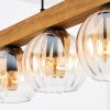 Koyoto hanging light, globe light, pendant light Ecru, black, 5-light sources