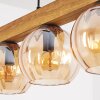 Koyoto hanging light, globe light, pendant light Ecru, black, 5-light sources