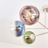 Koyoto ceiling light, globe light 78 cm sand-coloured, 6-light sources
