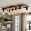 Kanor ceiling light Ecru, black, 6-light sources