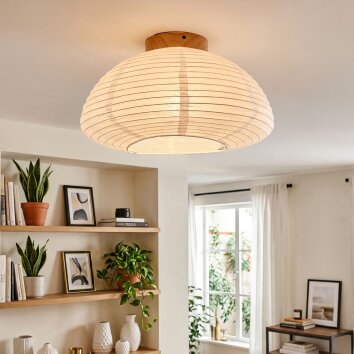 Lonir ceiling light Ecru, 1-light source