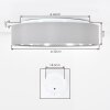 Kavon ceiling light, Panel LED white, 1-light source