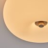 Molak ceiling light matt nickel, 2-light sources