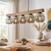 Ripoll hanging light, globe light, pendant light Ecru, black, 5-light sources