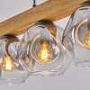 Ripoll hanging light, globe light, pendant light Ecru, black, 5-light sources
