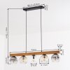 Ripoll hanging light, globe light, pendant light Ecru, black, 5-light sources