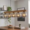 Ripoll hanging light, globe light, pendant light Ecru, black, 5-light sources